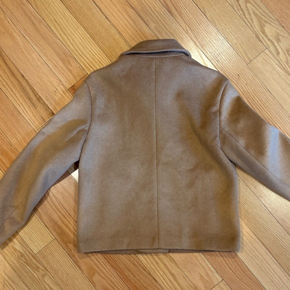 Abercrombie & Fitch Camel Wool Blend Coat - Picture 10 of 13